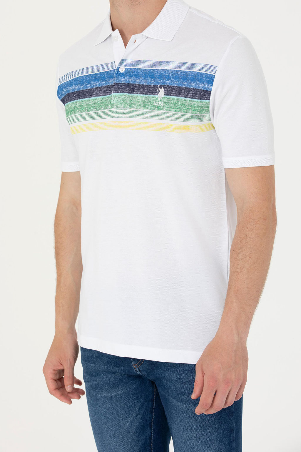 U. S. Polo Assn Мужская футболка поло Saks - U.s. polo assn фото 20