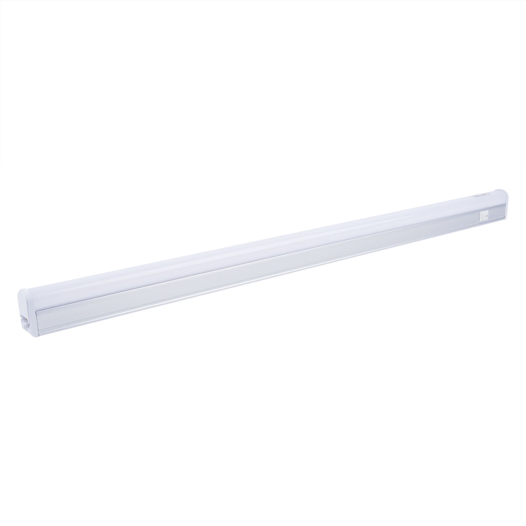 ULI-L02-7W-4200K-SL Линейный светильник LED (аналог Т5), 580Lm, 4200K, выключатель на корпусе.Цвет корпуса - серебристый.