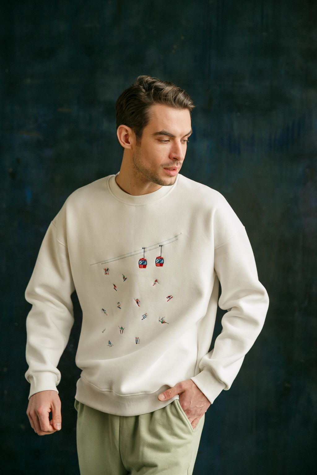 Свитшот мужской Ski Resort - Captain's mate фото 9