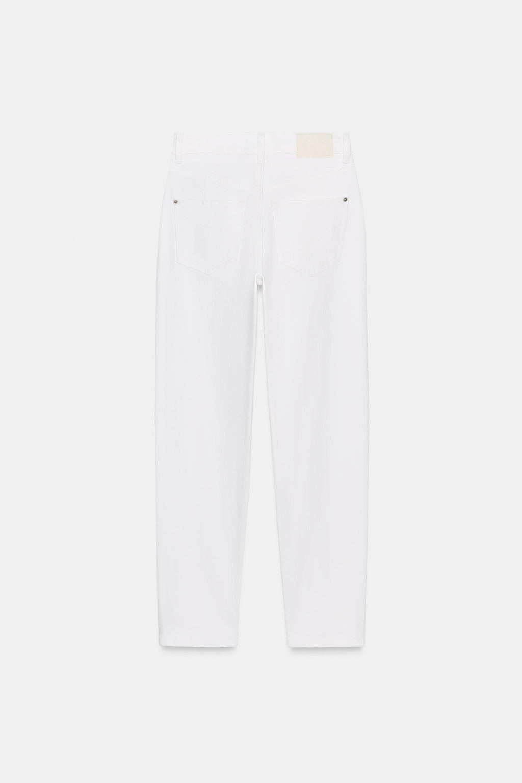 JEANS Z1975 MOM FIT TIRO ALTO / Blanco - Zara фото 9