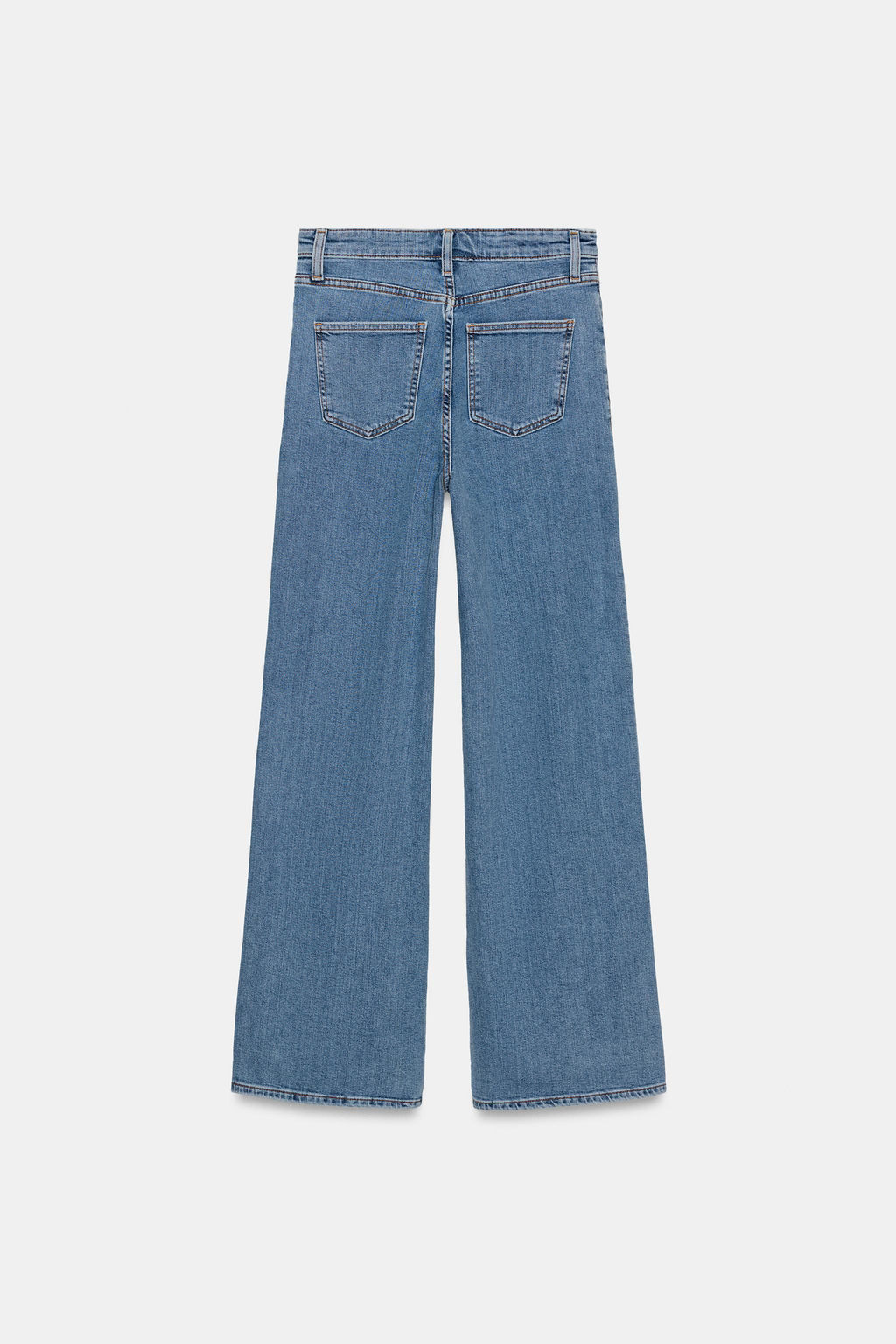 JEANS ZW COLLECTION WIDE LEG TIRO ALTO / Azul - Zara фото 7