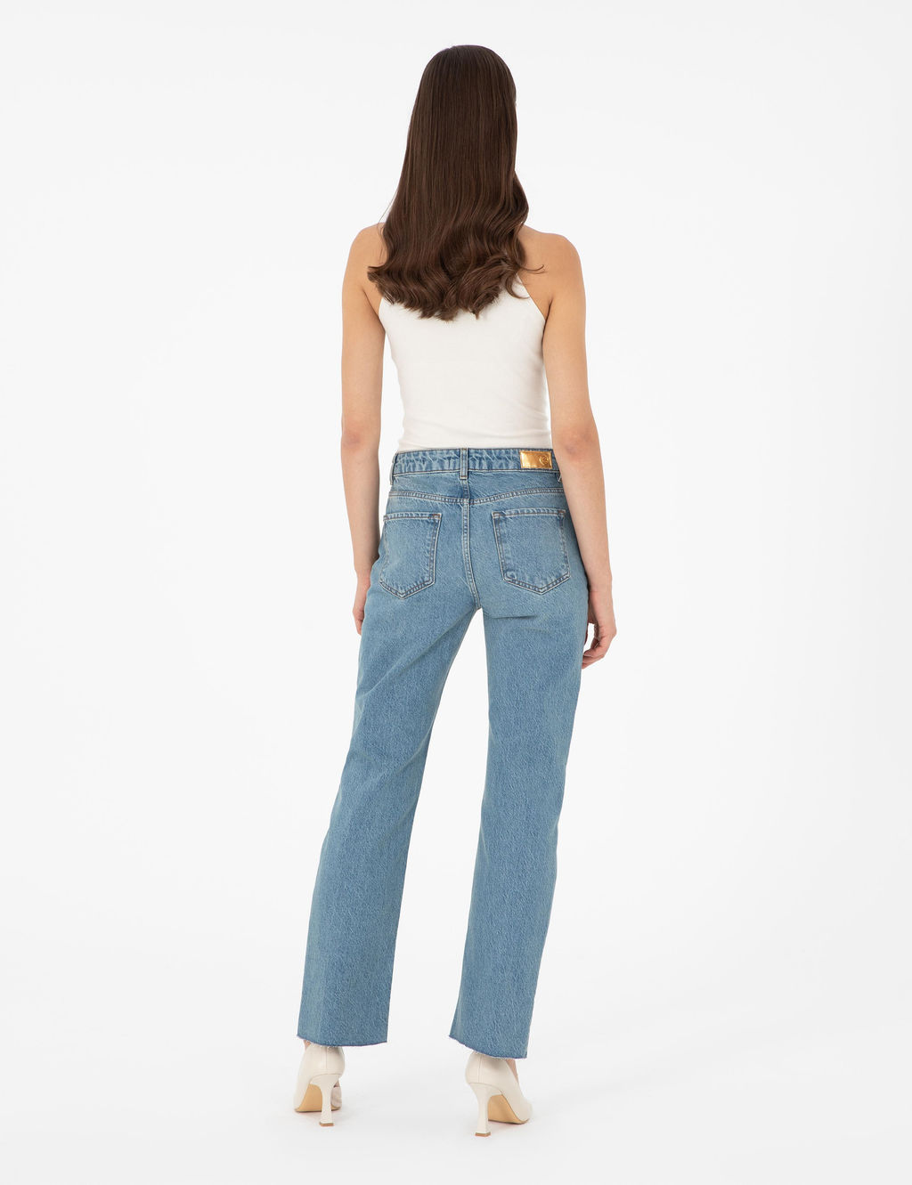 A__k Mavi Straight Fit Jean Pantolon