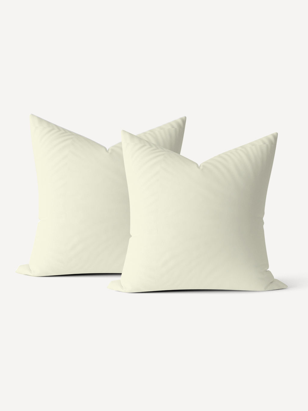 Комплект наволочек сатин гладкокрашенный - Бежевый 70х70