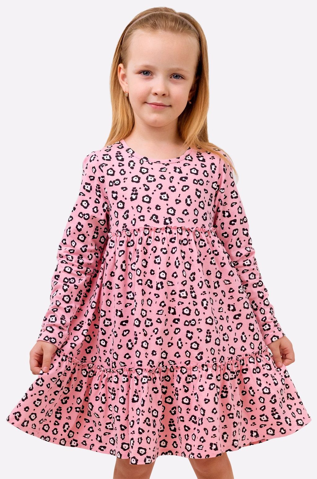 Хлопковое платье для девочки Happy Fox фото 9