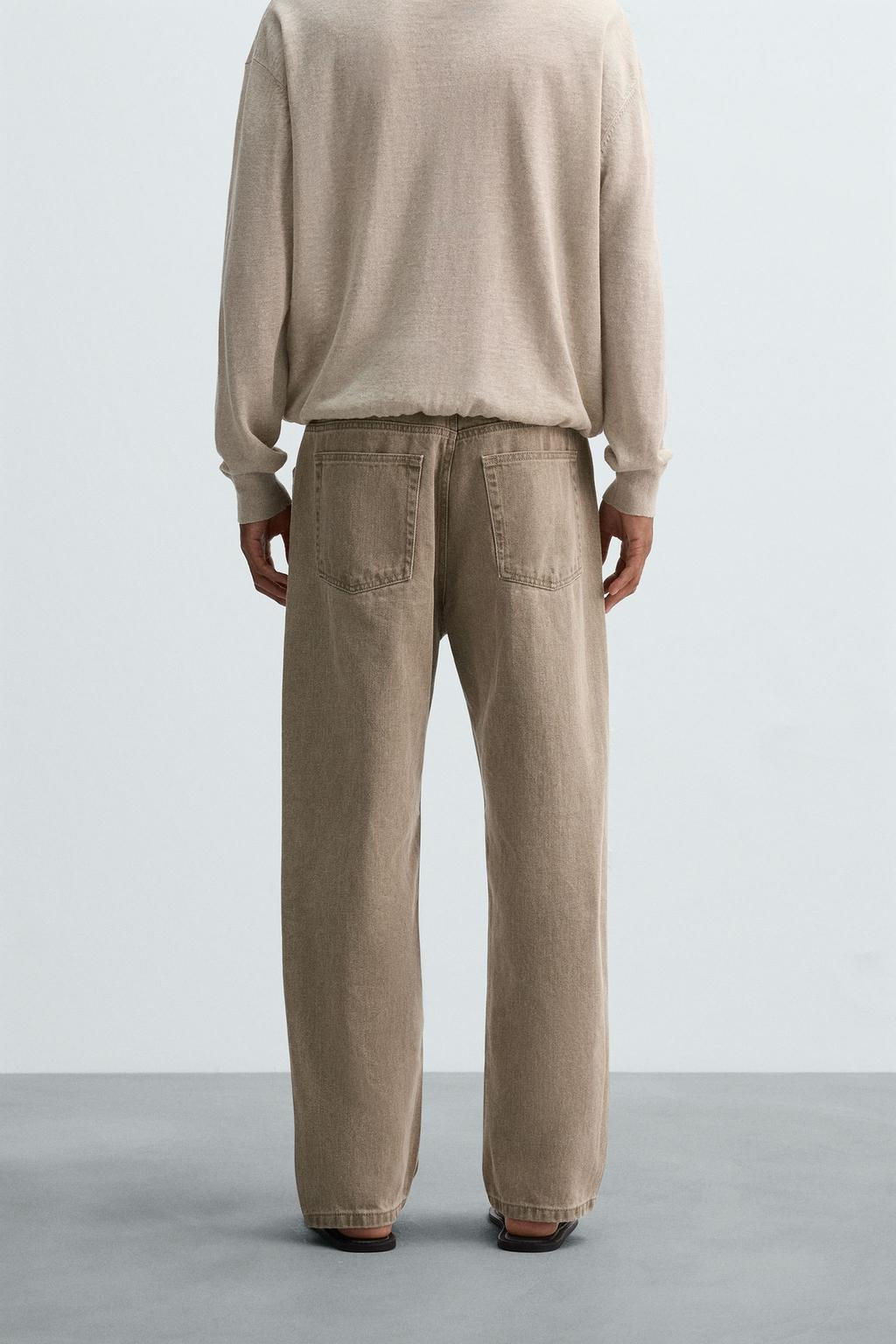 SLIM FIT STRAIGHT-LEG JEANS - Zara фото 3