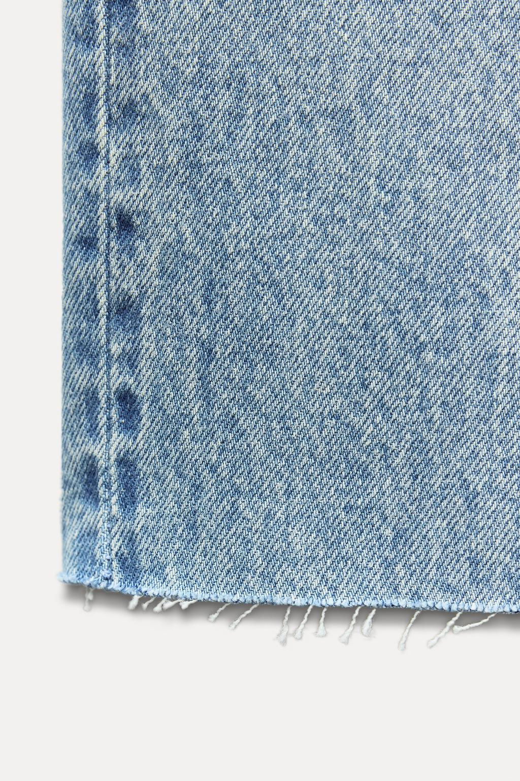 TRF STRAIGHT HIGH-WAIST JEANS - Zara фото 10