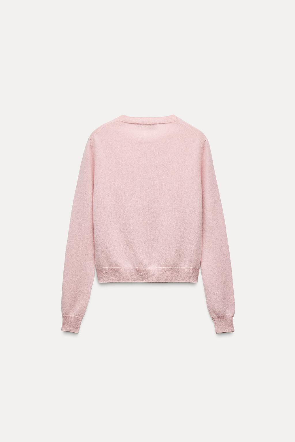 PLAIN 100% CASHMERE CARDIGAN - Zara фото 4