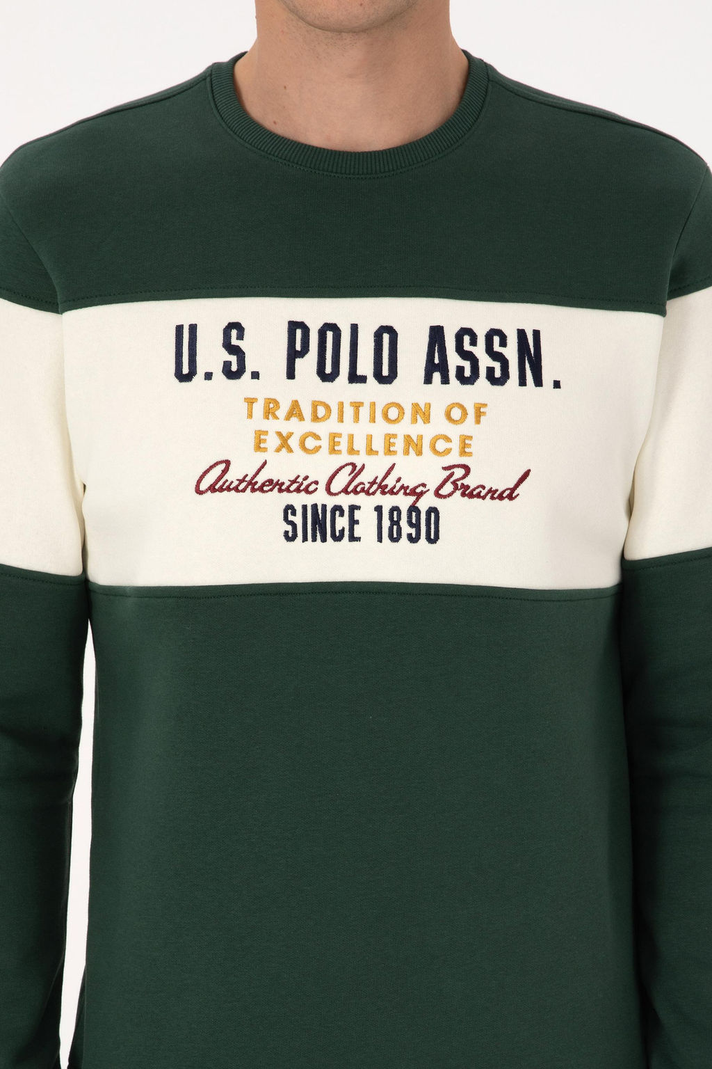 Erkek Koyu Ye_il Sweatshirt - U.s. polo assn фото 6