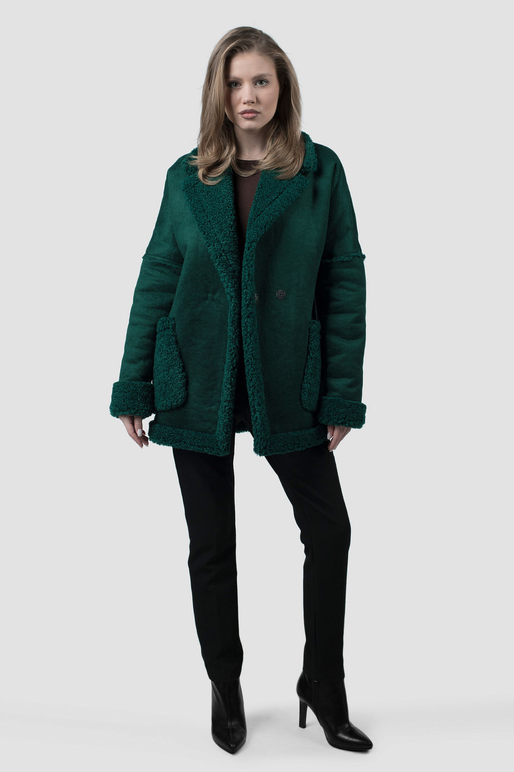 02-3297 Пальто женское утепленное