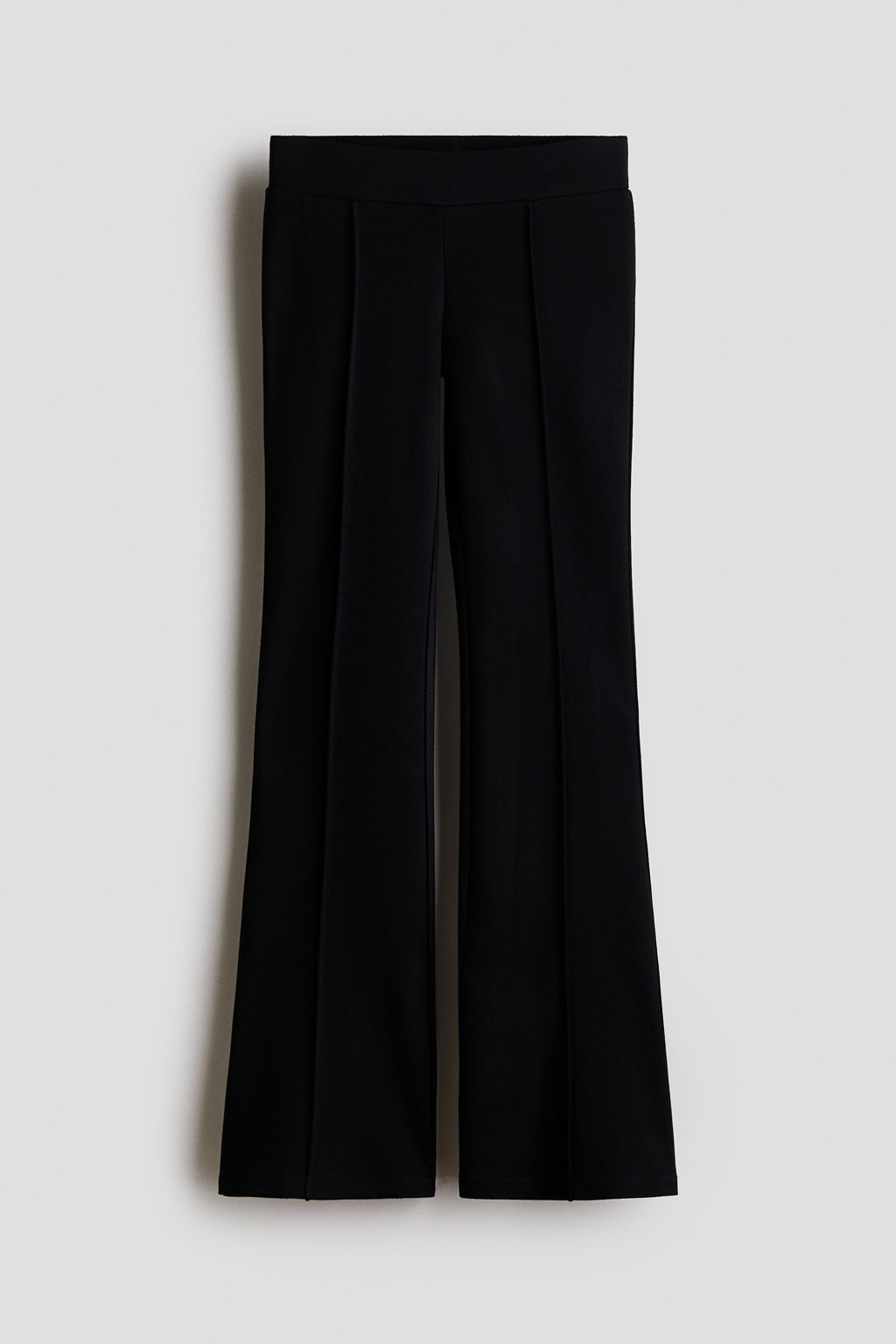 Leggings acampanados de punto