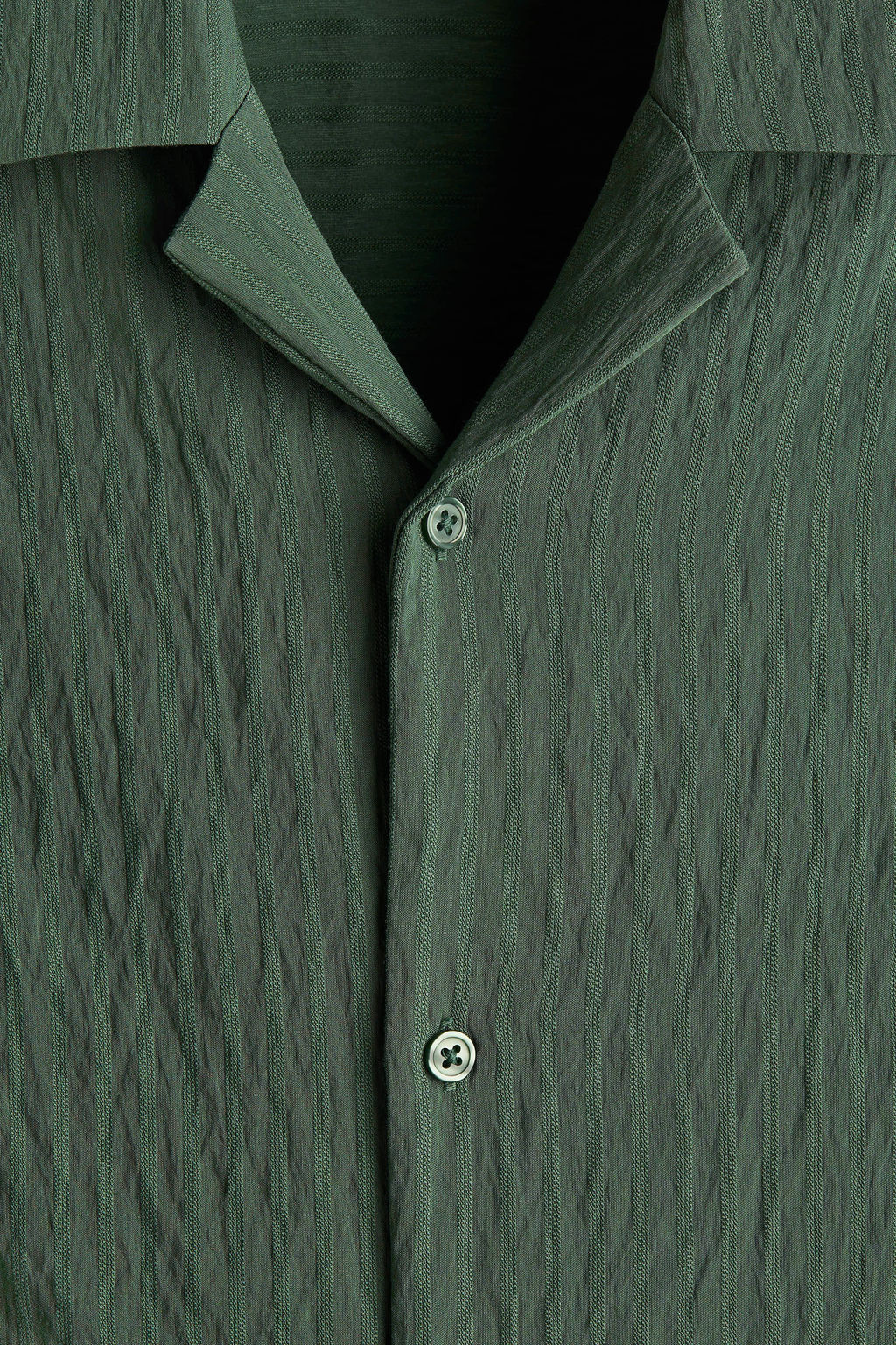 Camisa resort con efecto arrugado Loose Fit - H&m фото 4