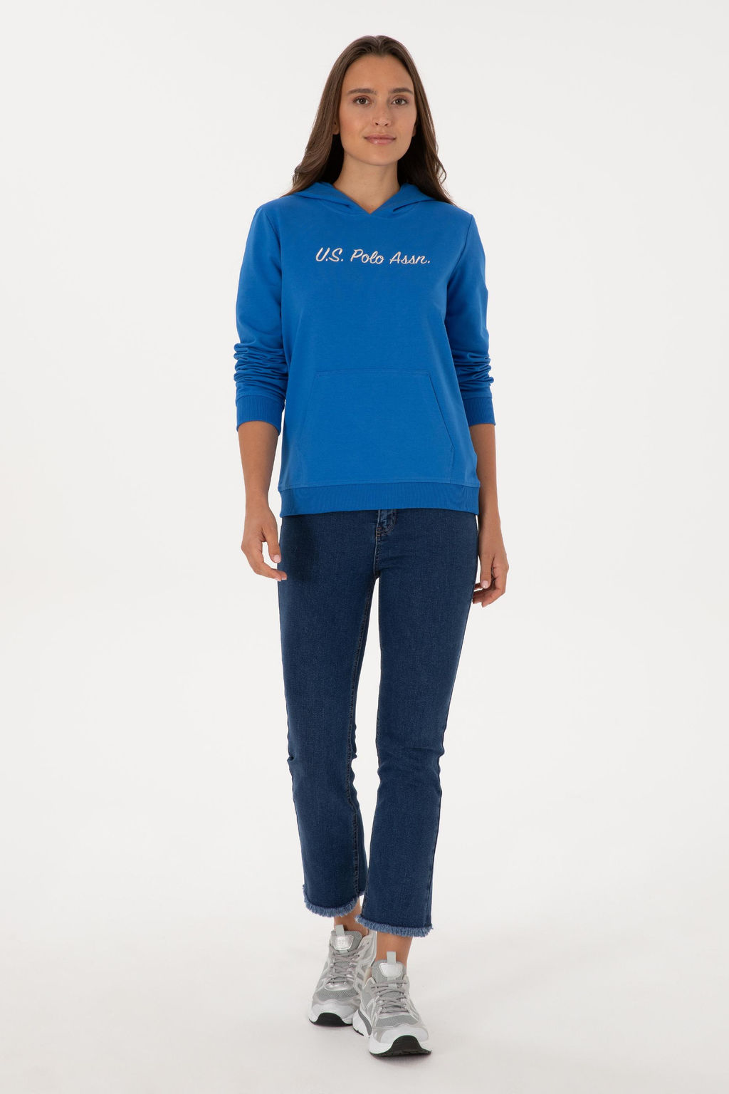 Kad_n Saks Sweatshirt Sepette S_rpriz _ndirim - U.s. polo assn фото 4