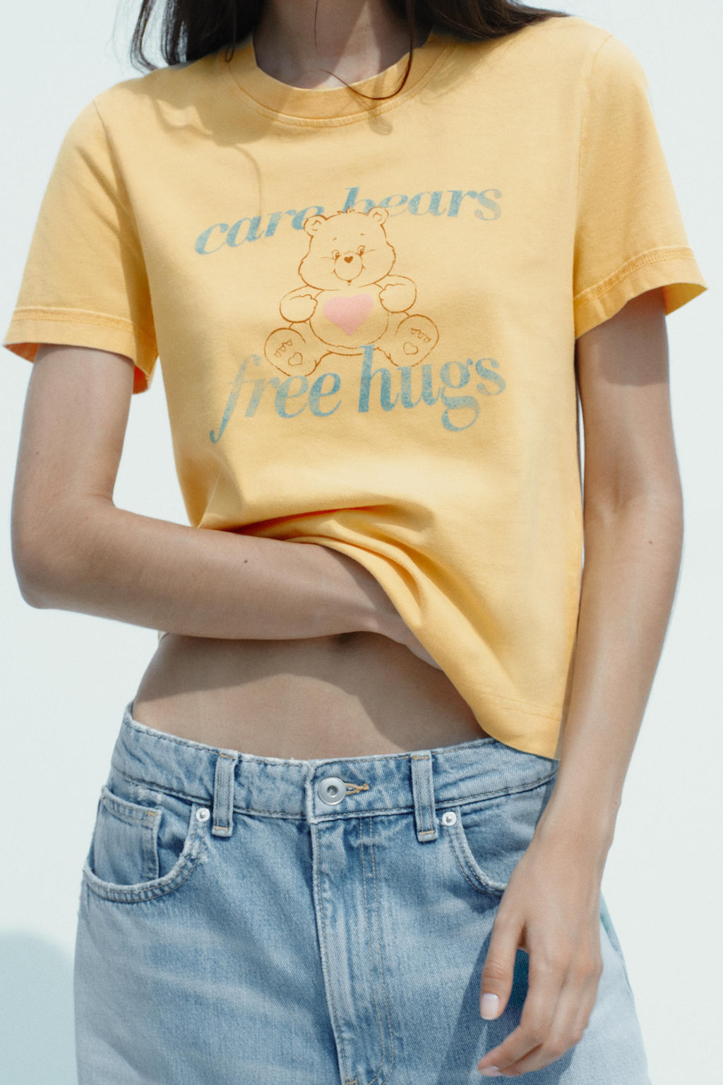 CARE BEARS FADED-EFFECT T-SHIRT - Zara фото 9