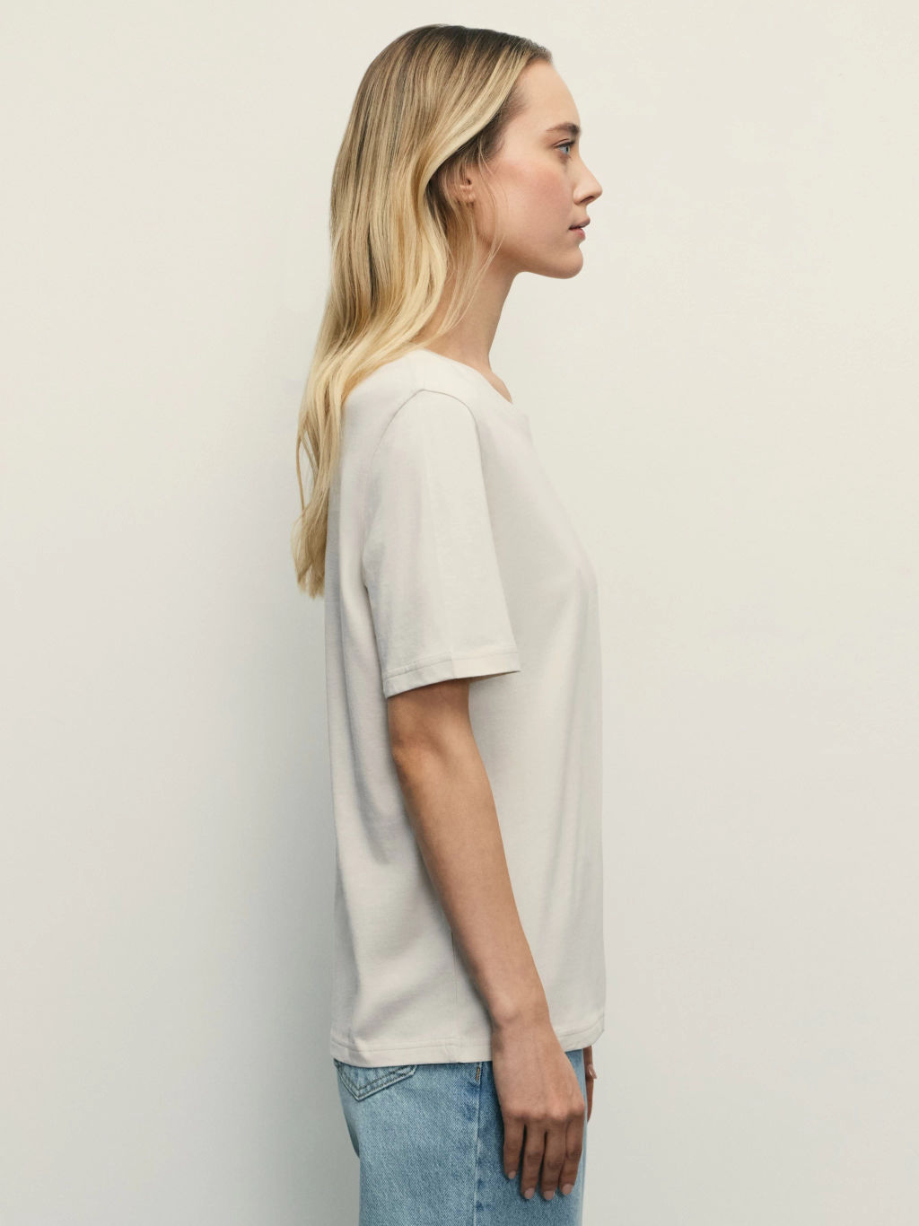 Базовая футболка из хлопка / Zarina фото 4