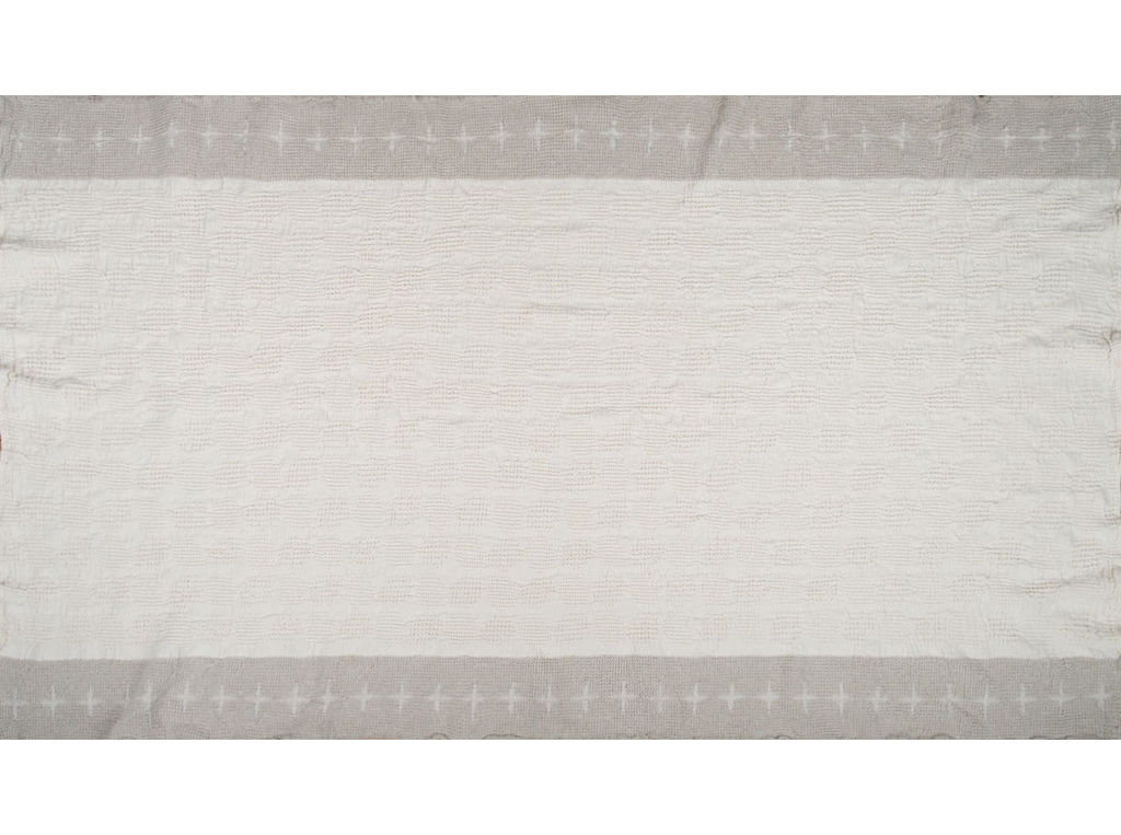 Полотенце 18С309-ШР/у. 80*135 "Блики-1" цв. 7 рис. 355 молочный