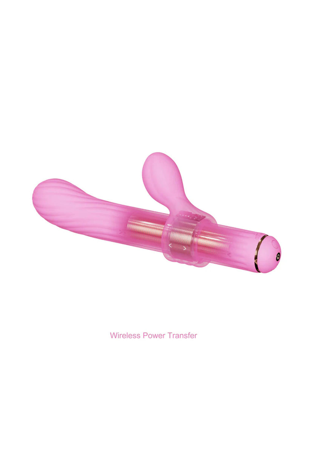 Вибратор со сменными насадками OTOUCH Magic Stick S1 Plus, силикон, розовый, 21,5 см