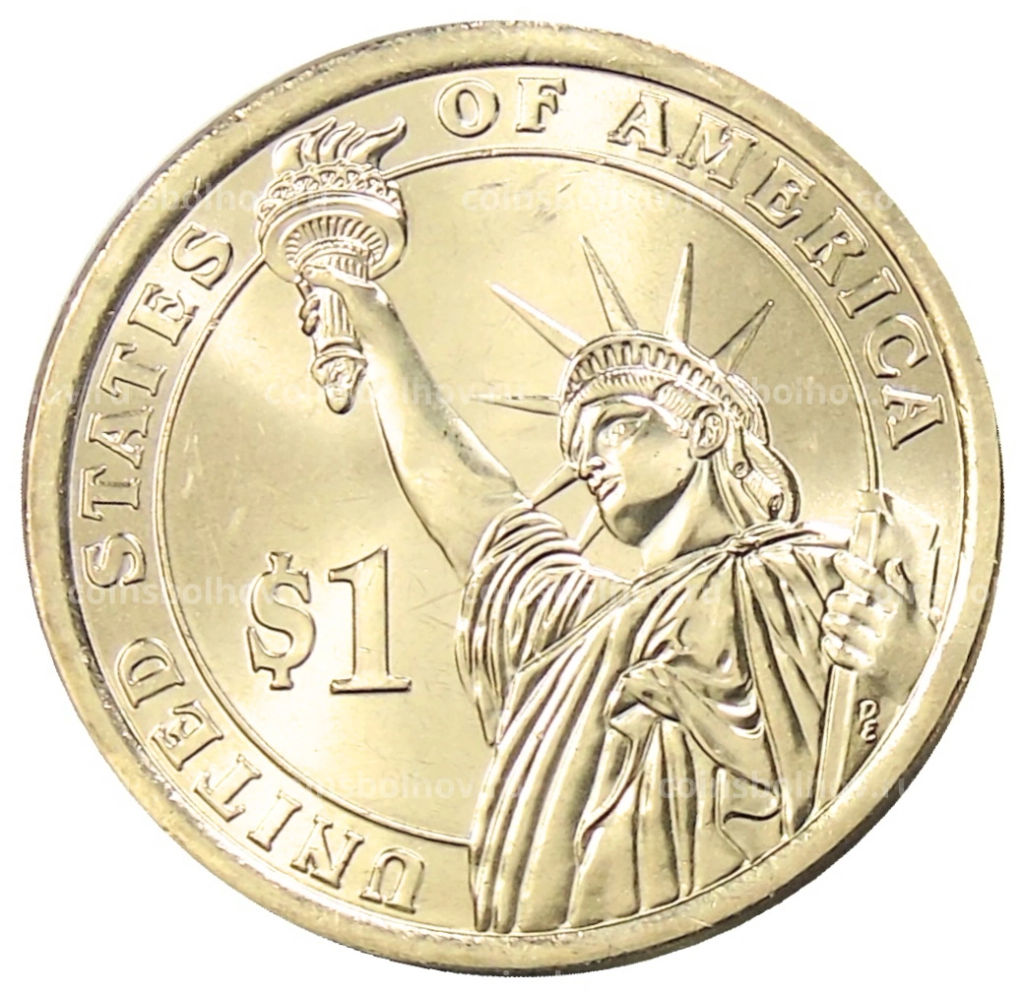 1 доллар 2014 года D США 30-й президент США Калвин Кулидж