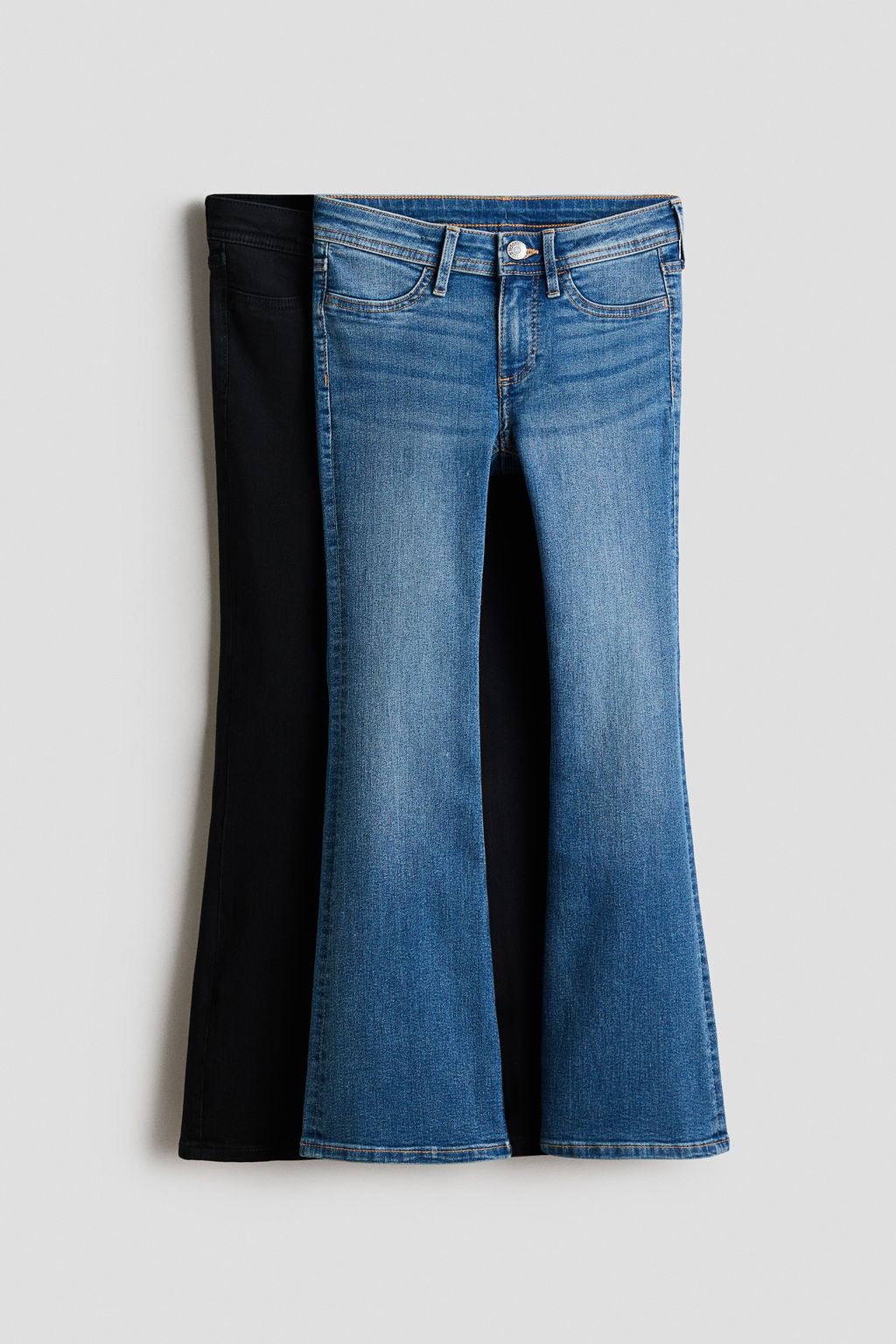Pack de 2 vaqueros Flared Leg Low - H&m фото 2