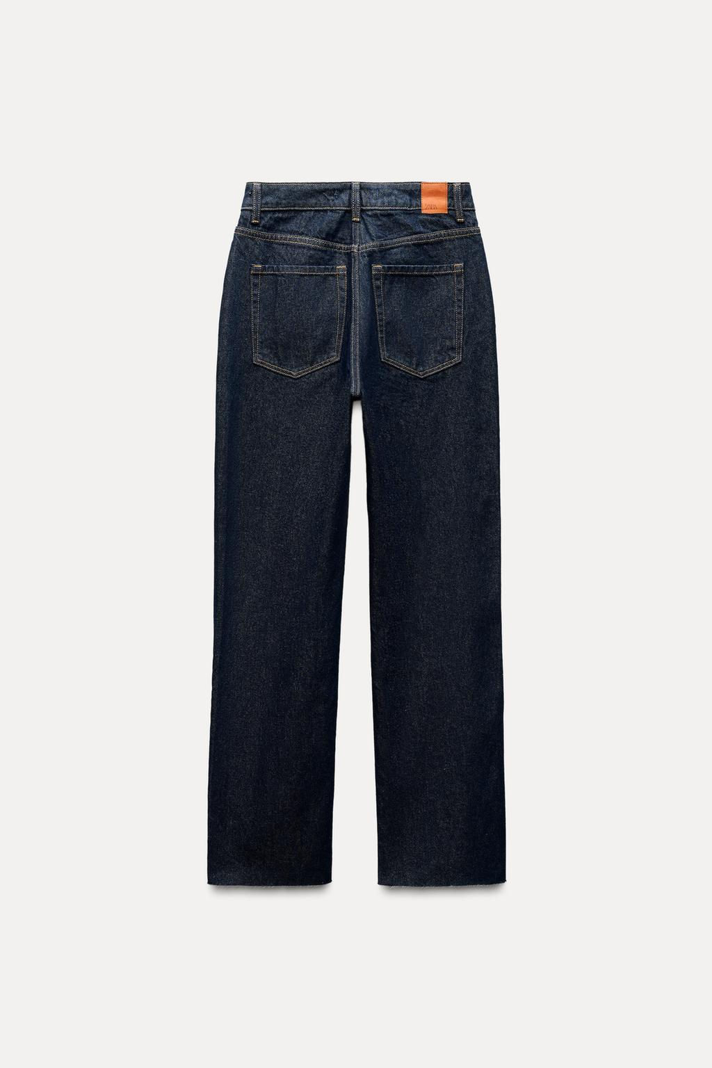 Z1975 HIGH-WAIST STRAIGHT-LEG DENIM JEANS - Zara фото 24