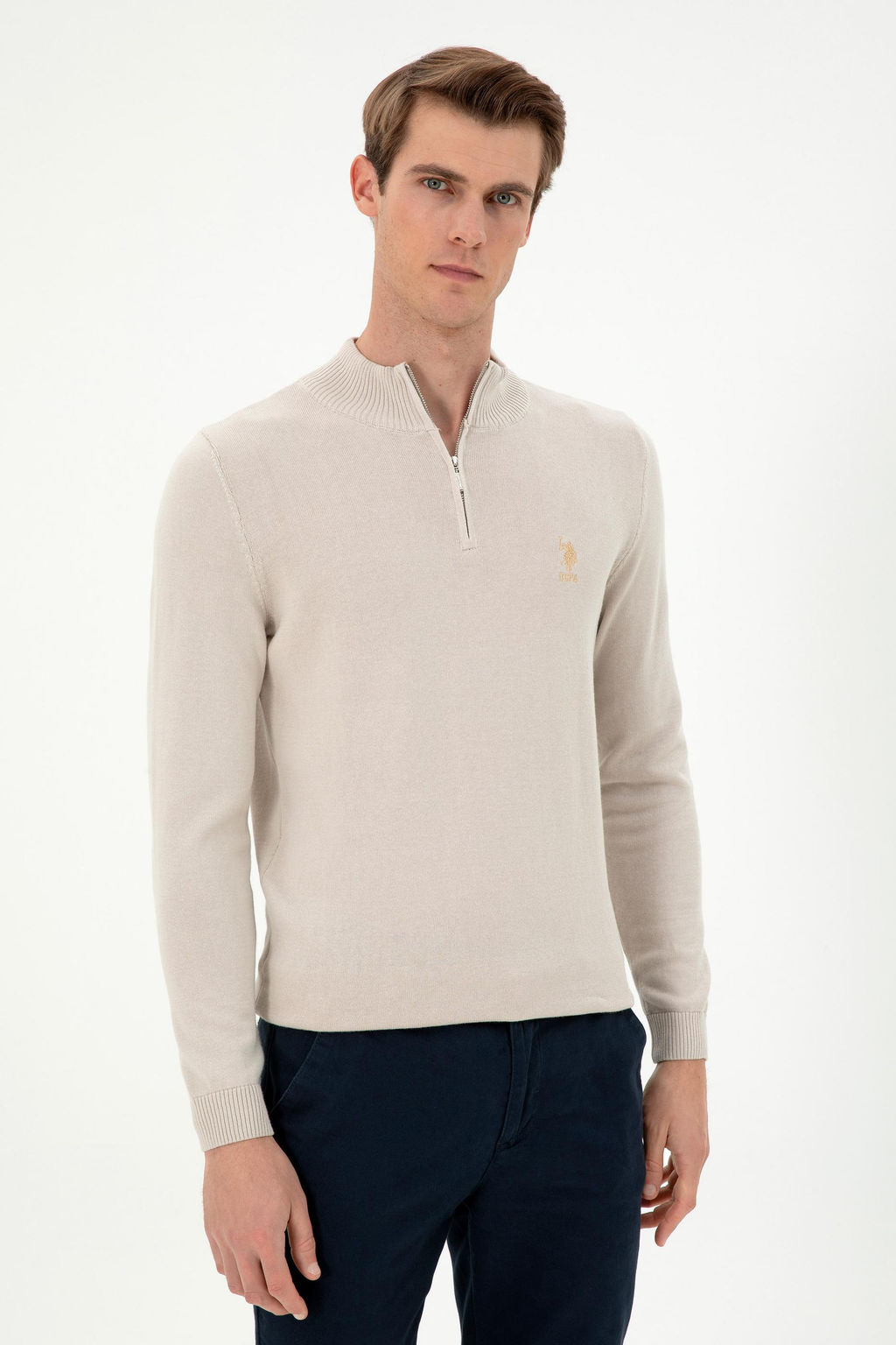 Мужской свитер с камнем Неожиданная скидка в корзине - U.s. polo assn фото 3