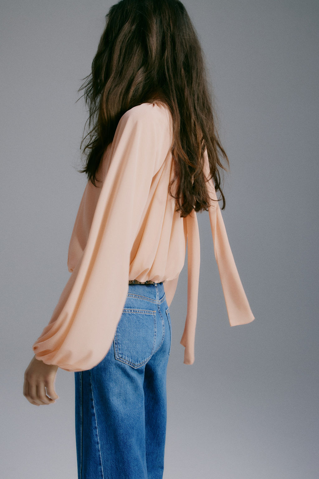 Blusa con lazada - H&m фото 6