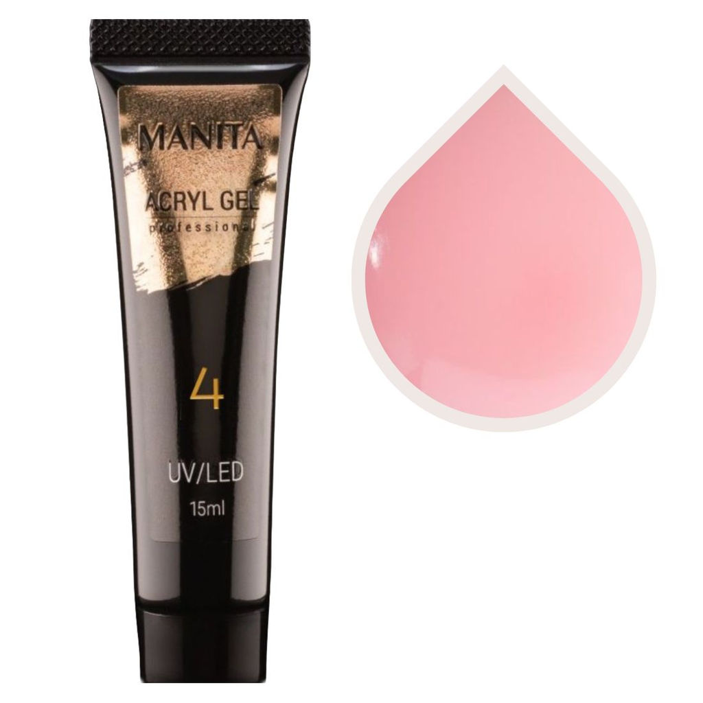 Manita Professional Акриловый гель для моделирования ногтей №04, 15 мл MP110107  фото 2