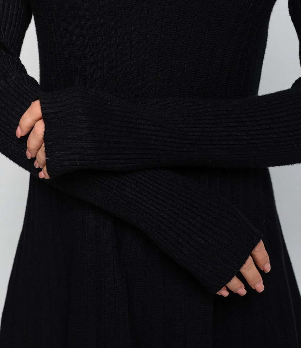 Платье #КТ04222, чёрный