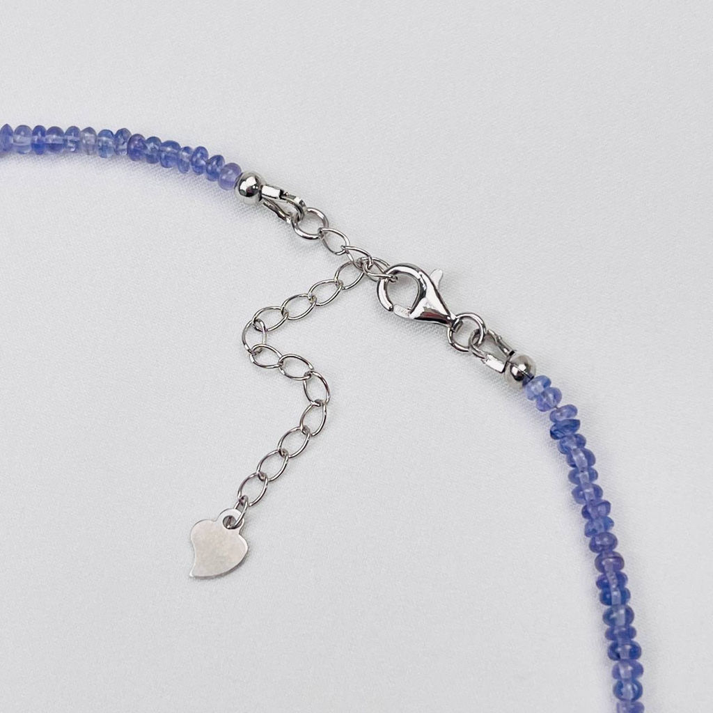 Колье из Танзанита 42 см +