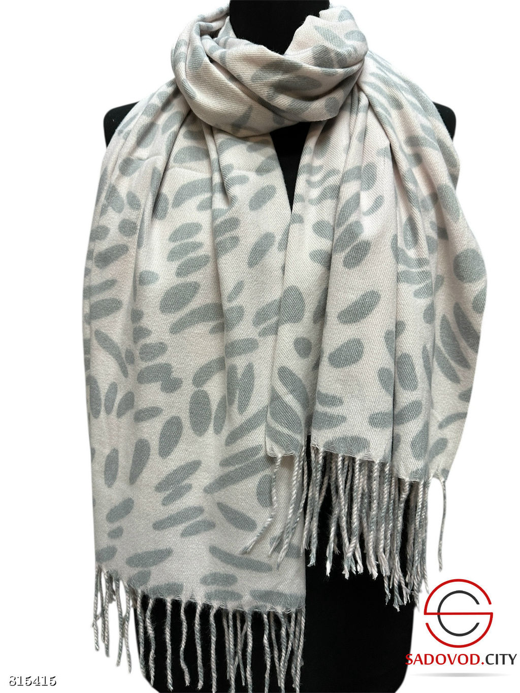 Палантин женский с принтом - Bruno фото 3