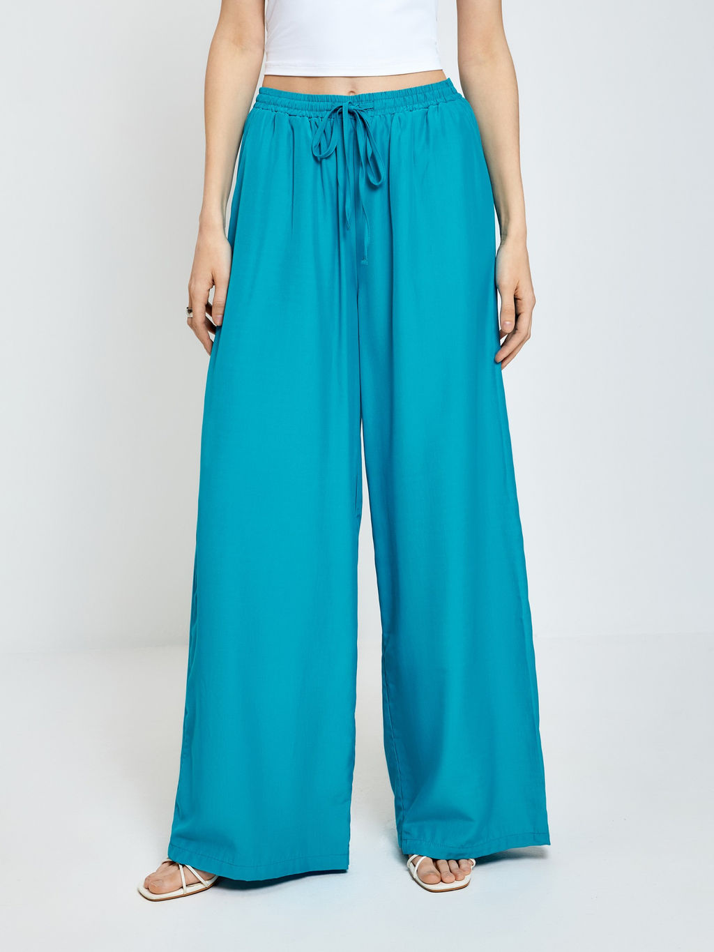 Брюки жен. Freesia_pants бирюзовый - Concept club фото 2