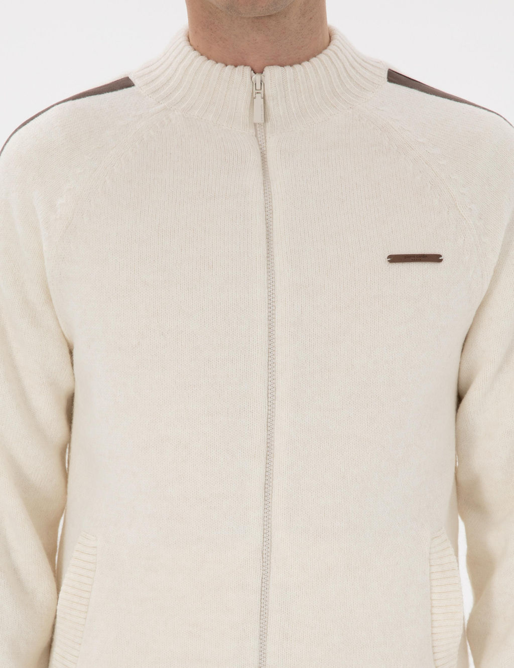 Ekru Comfort Fit Triko H_rka - Pierre cardin фото 6