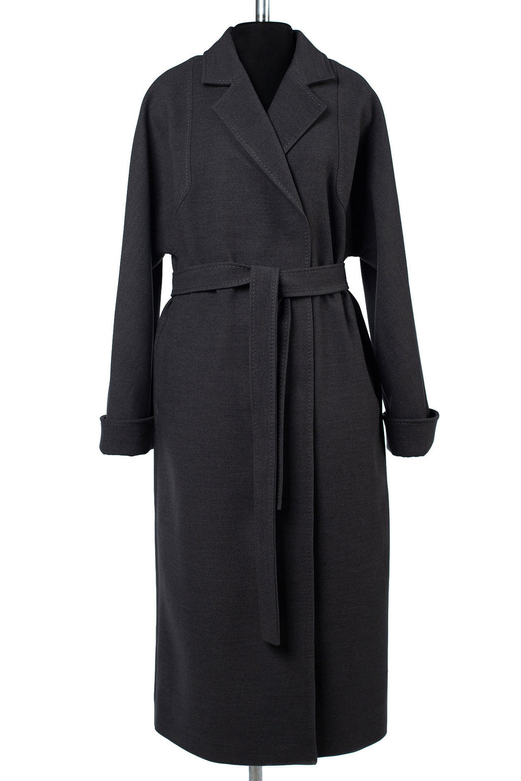 01-12215 Пальто женское демисезонное (пояс) - El podio фото 8