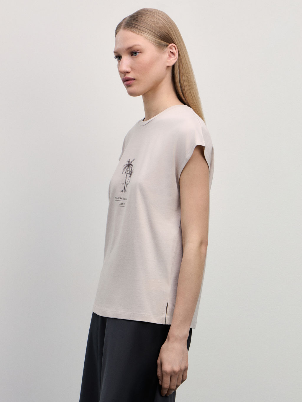 Футболка с принтом / Zarina  фото 4