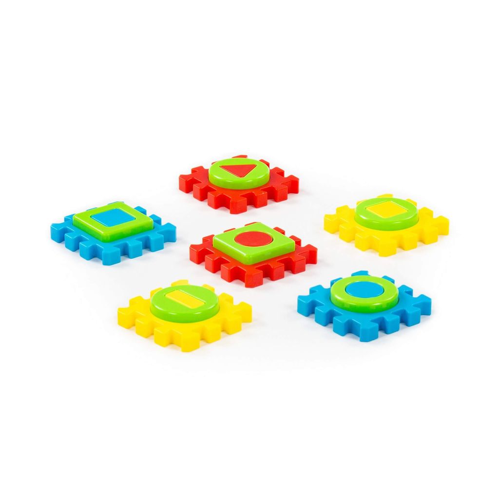 Игрушка развивающая Пазл №1 (12 элементов) (в пакете) - Полесье фото 4