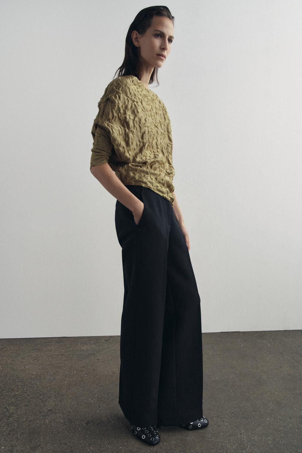 ASYMMETRIC KNIT TOP - Zara фото 5