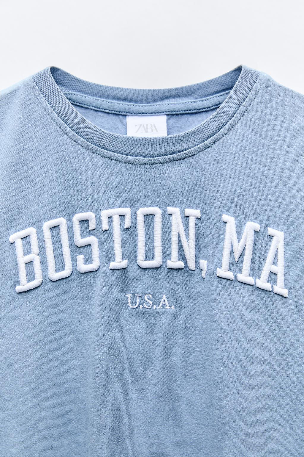 EMBROIDERED T-SHIRT - Zara фото 3