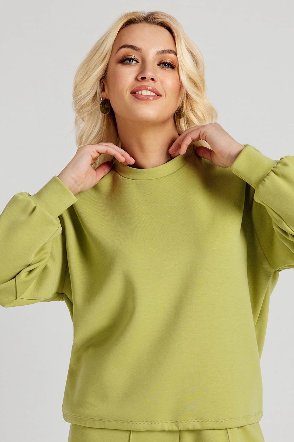 Блузка женская 4521/06/Оливковый - Rise фото 6