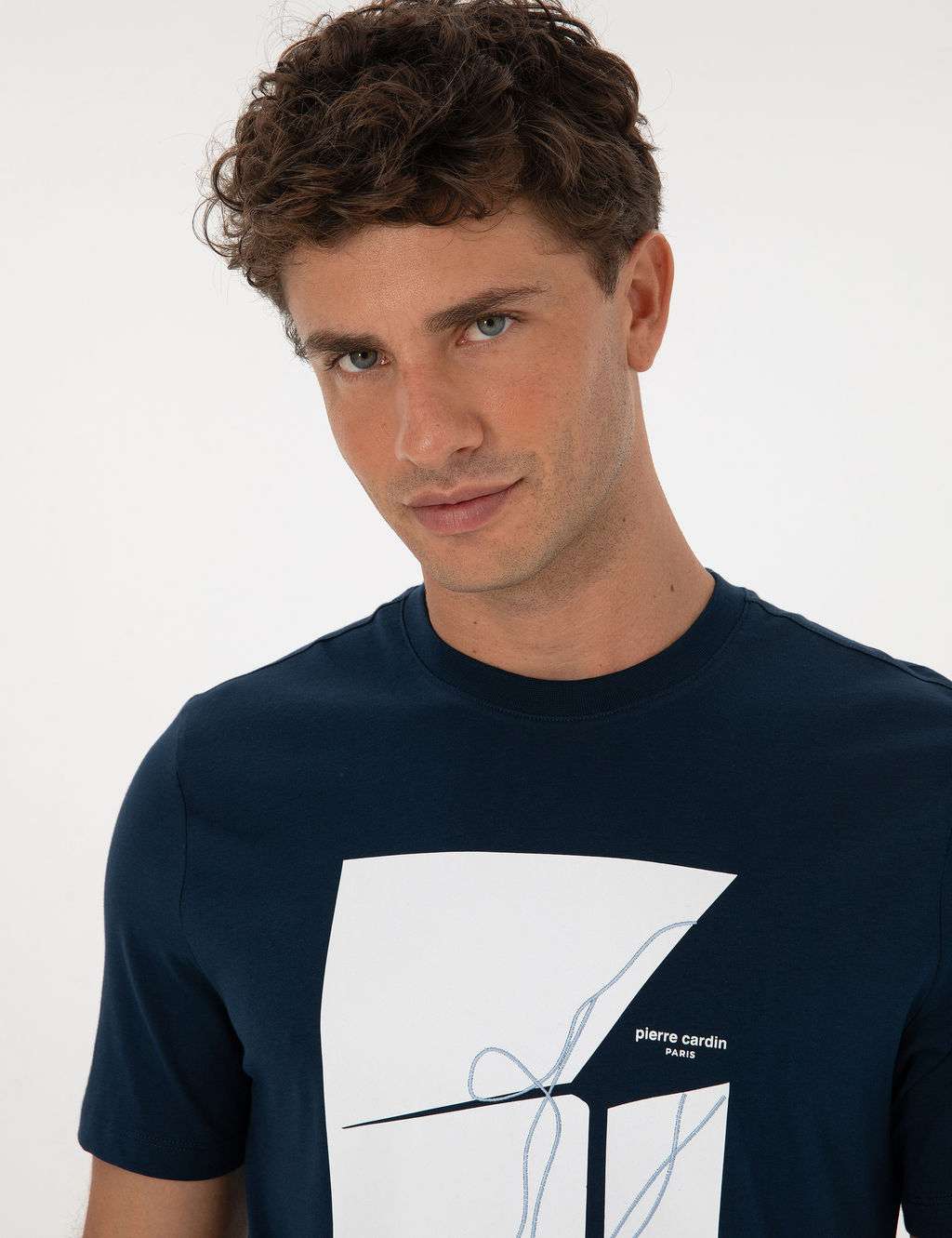 Lacivert Regular Fit Ti__rt