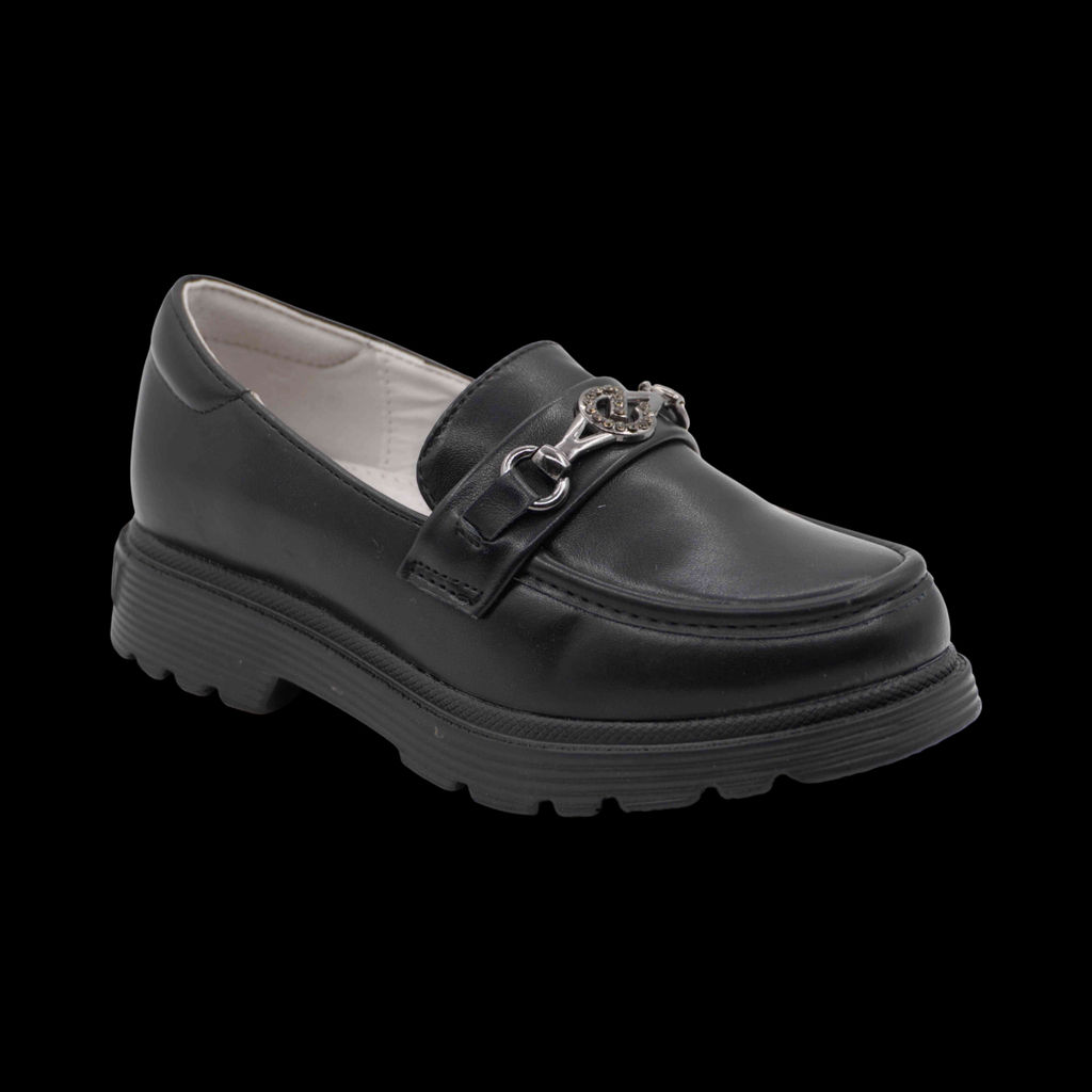 Лоферы AV635-3-1 черные