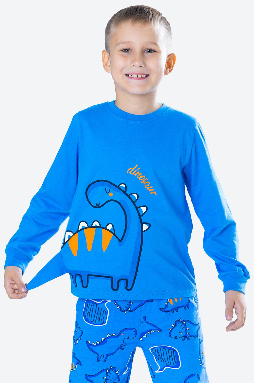 Хлопковая пижама для мальчика Bonito  фото 4