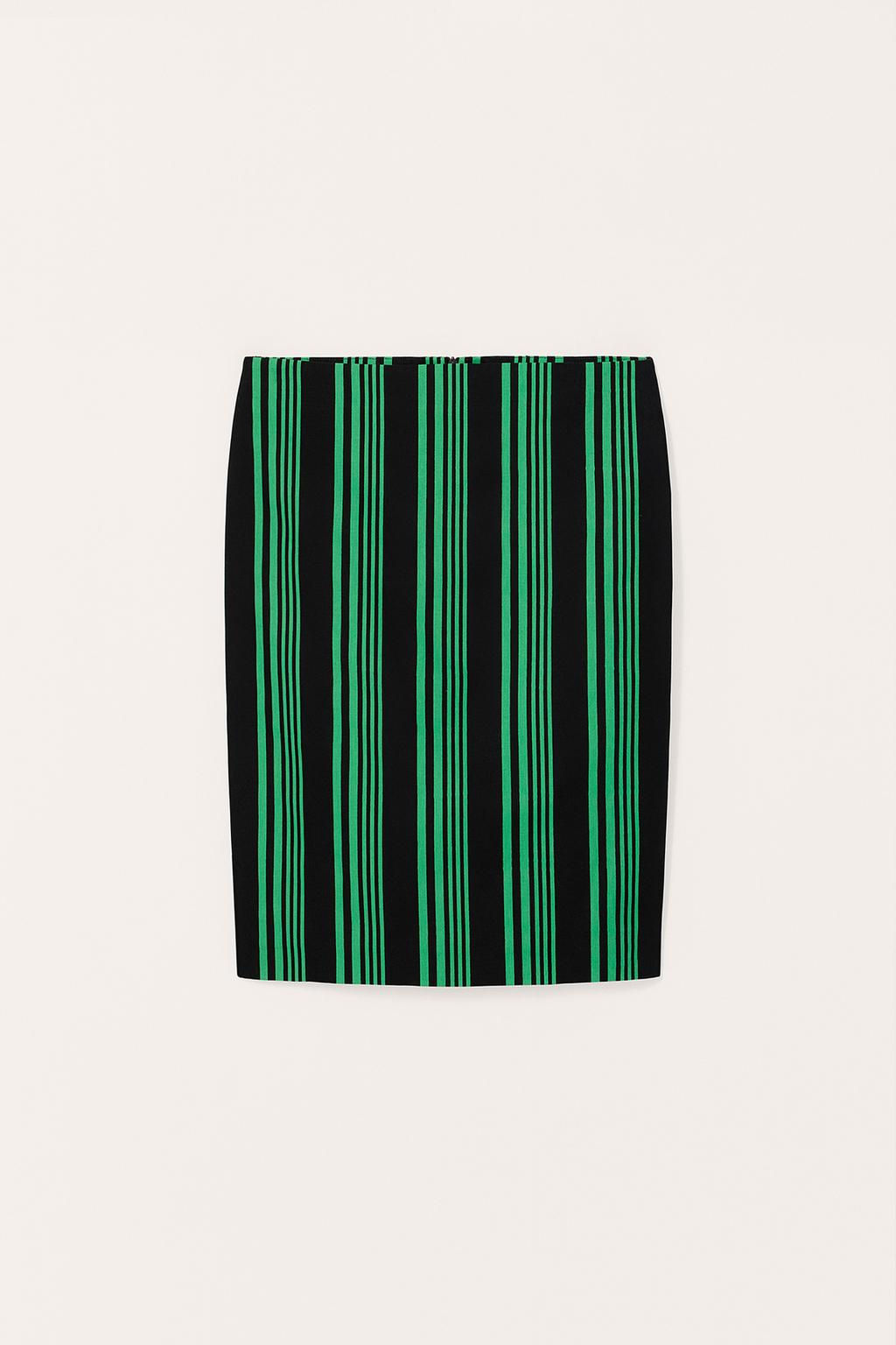 LIMITED EDITION STRIPED STRAIGHT SKIRT - Zara фото 4