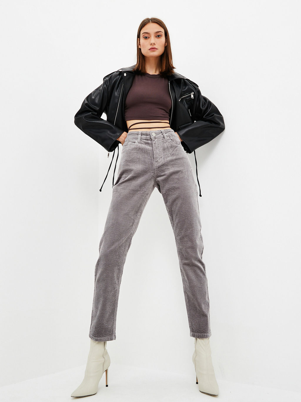 Женские брюки из вельвета - Mossmore фото 46