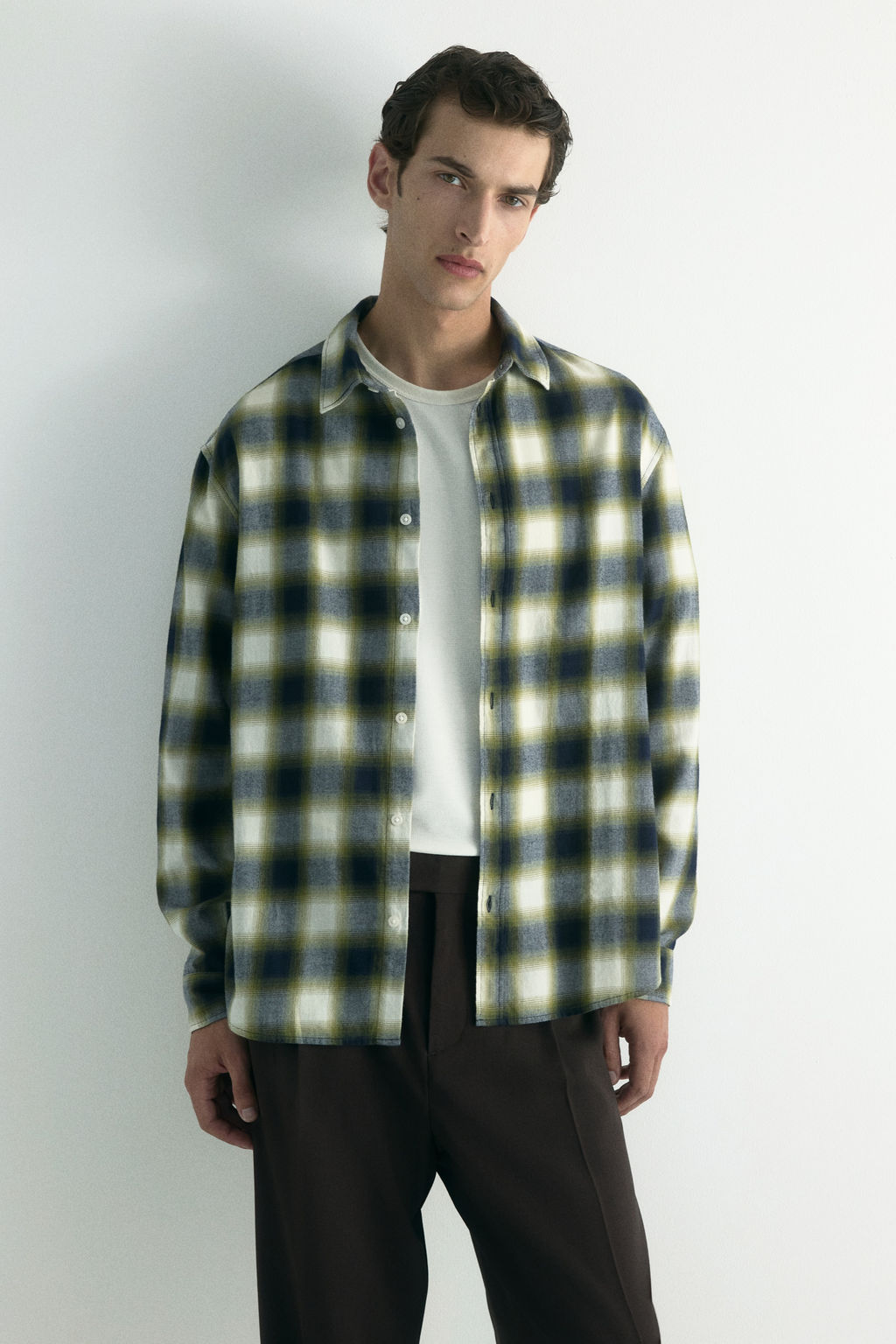 Camisa de franela Relaxed Fit - H&m фото 4