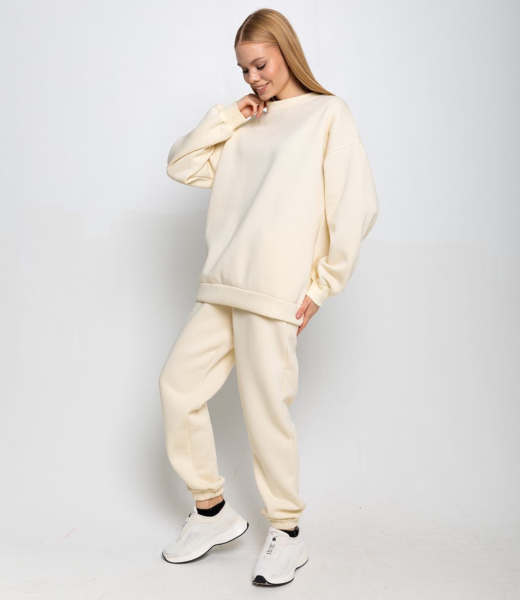 Костюм #БШ1683, светло-бежевый - Dommod фото 3