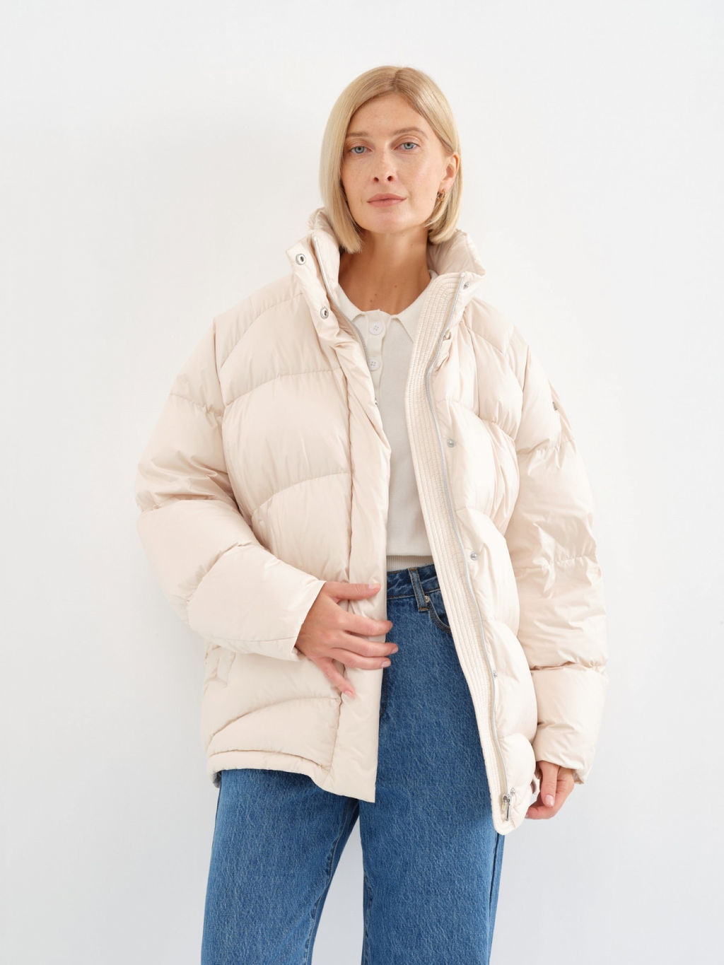 Conso/WDS 230507 - milk Пуховая куртка  фото 2