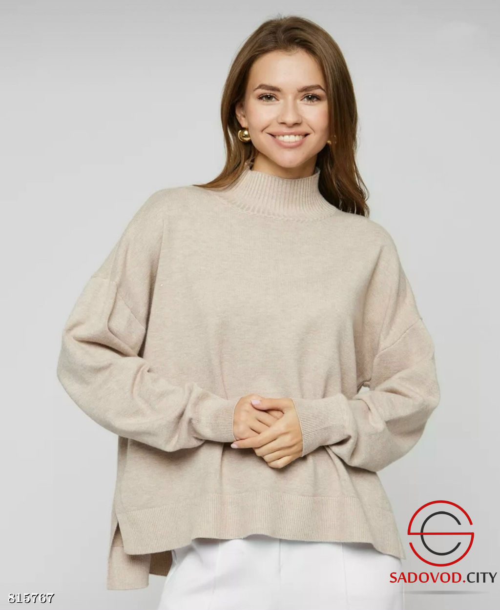 Свитер женский однотонный - Bruno фото 2