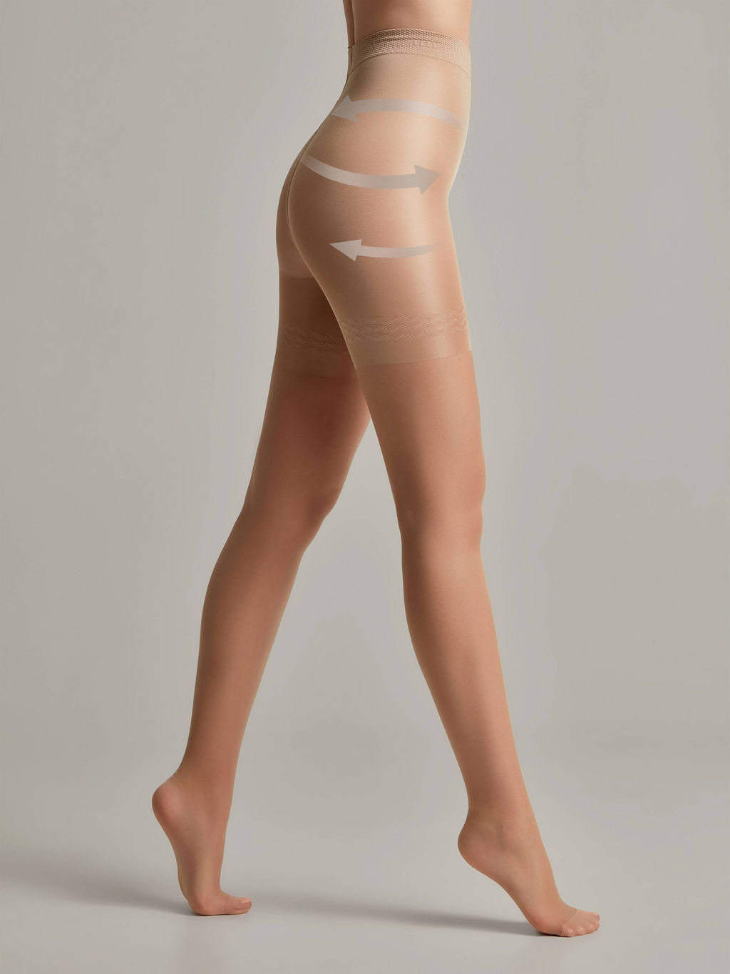 Колготки корректирующие CONTE CONTROL 20 Колготки с утягивающими шортиками bronz - Conte elegant фото 3