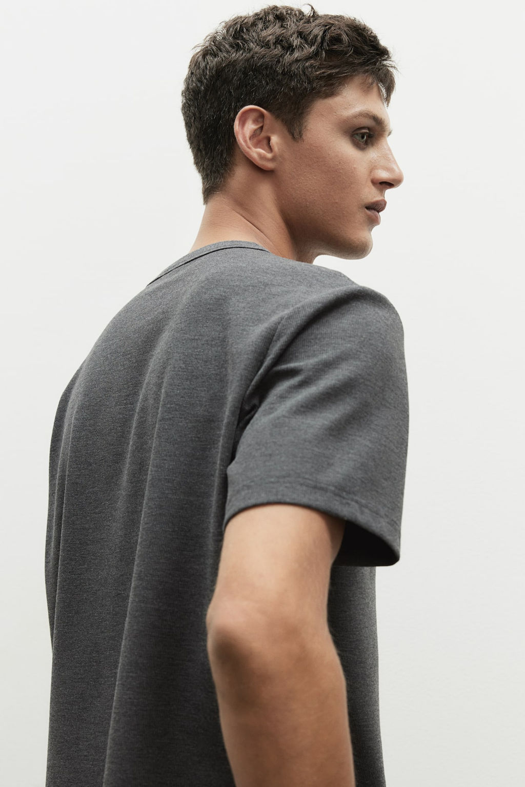 Camiseta gofrada Regular Fit - H&m фото 5