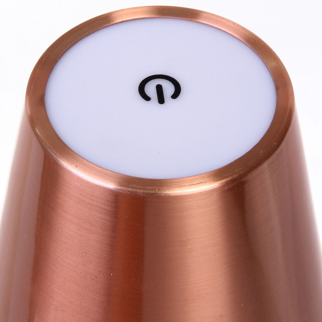 Цена за 2 шт. Настольная лампа "OXFORD" 10*38 см, USB 1200ma 5w, Бронза