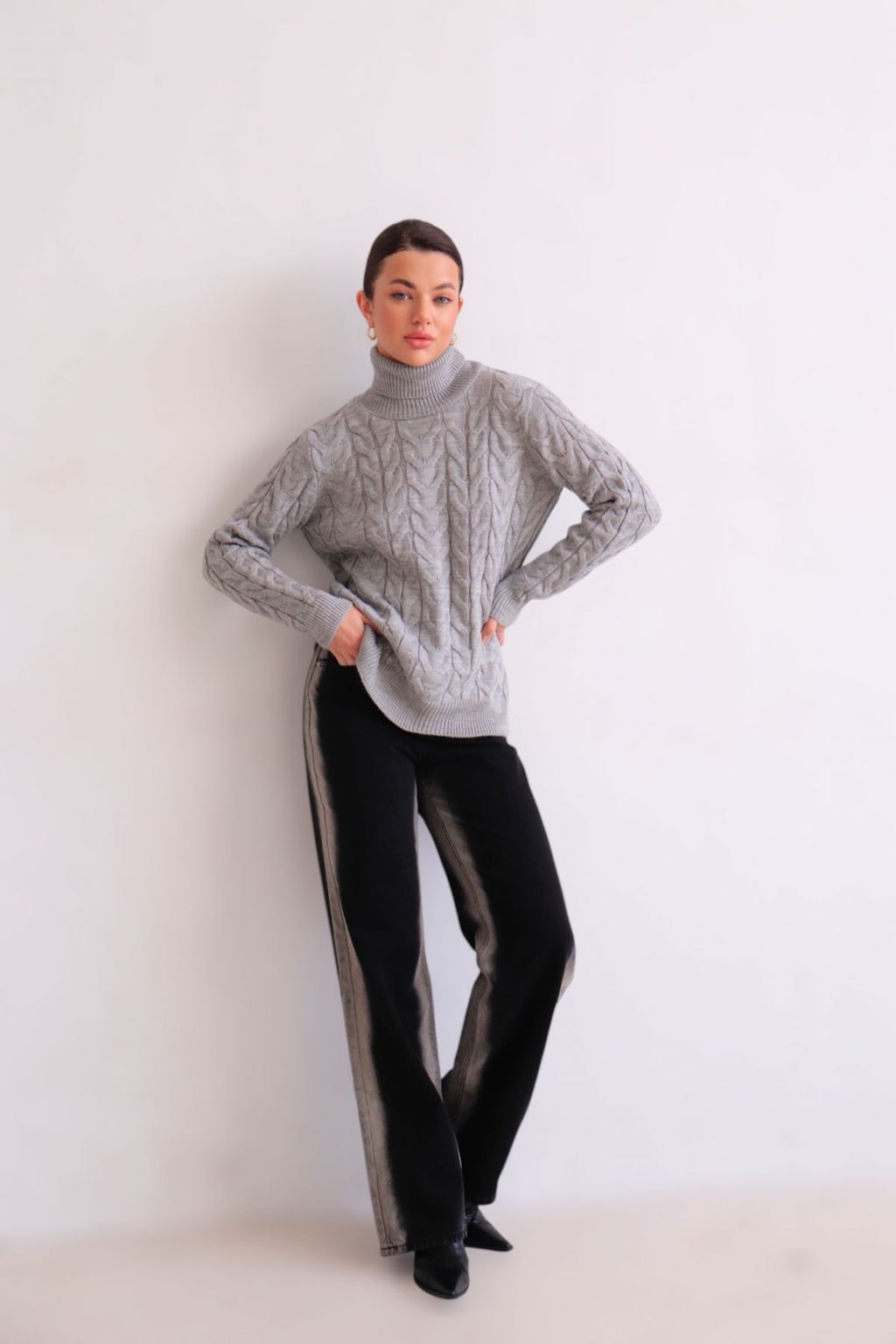 Martichelli Свитер серый фото 16